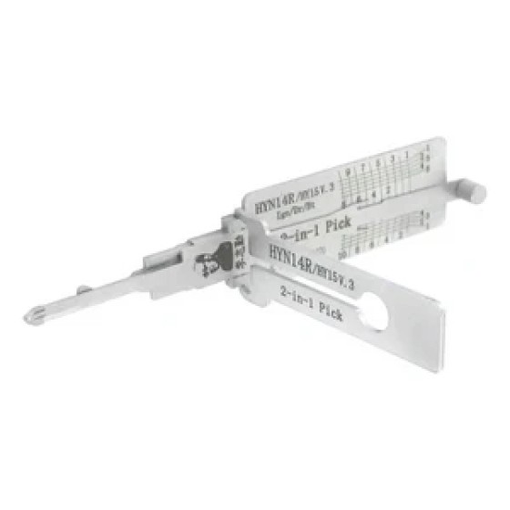 Original Lishi 2-In-1 Pick and Decoder HY15 / HYN14R